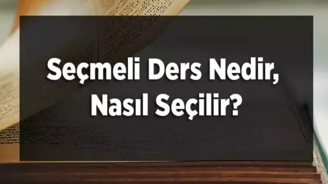 SEÇMELİ DERSİMİ SEÇİYORUM